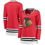 Women's Chicago Blackhawks Fanatics Branded Red Breakaway Home Jersey - Pro Jersey Sports
