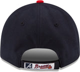 Youth Atlanta Braves New Era MLB The League Navy/Red 9FORTY Adjustable Cap - Pro Jersey Sports