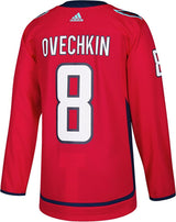 Men's Alexander Ovechkin Washington Capitals Adidas Red Home Authentic Premium Jersey - Pro Jersey Sports