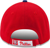 Youth Philadelphia Phillies New Era MLB The League Red 9FORTY Adjustable Cap - Pro Jersey Sports
