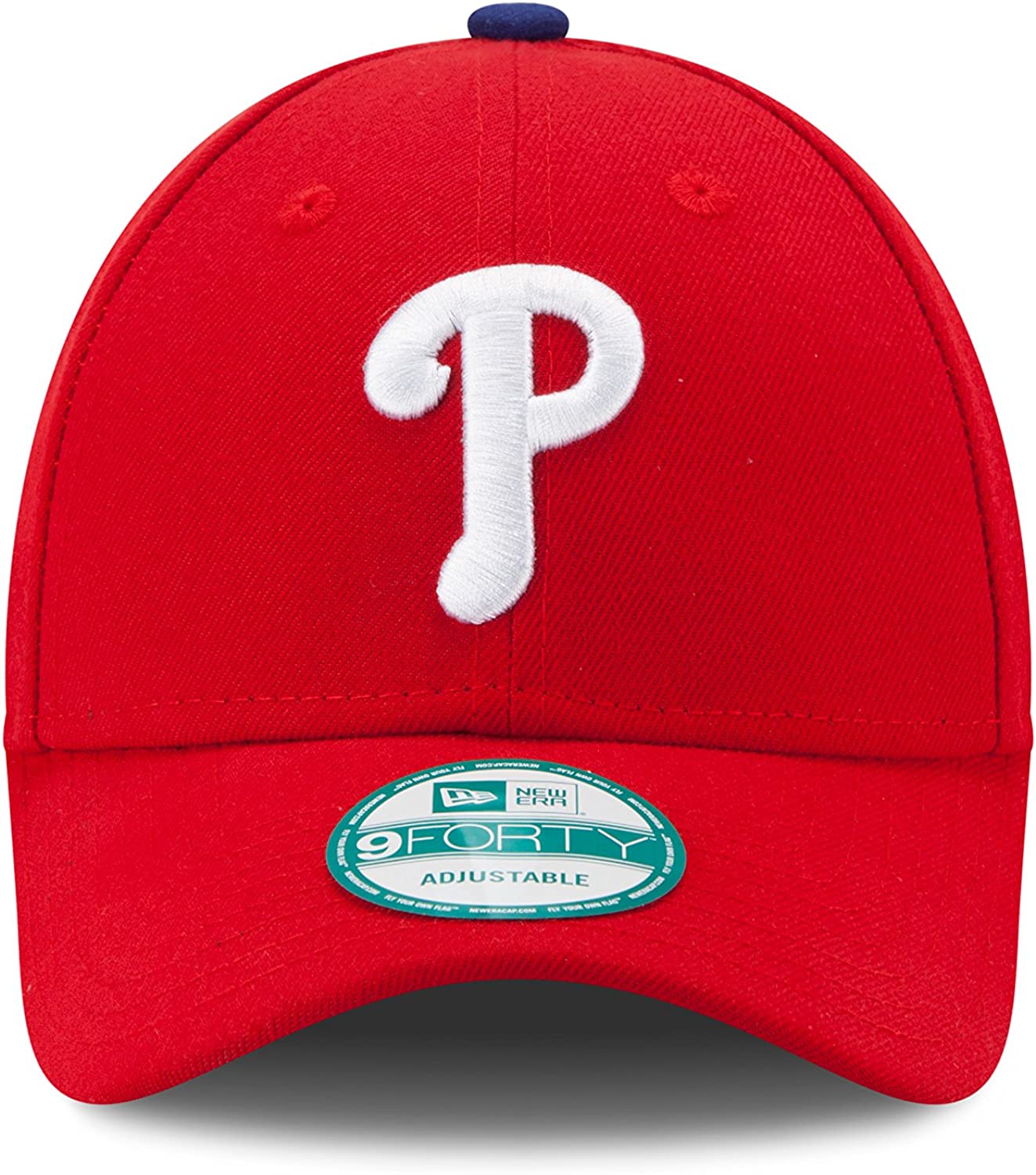 Youth Philadelphia Phillies New Era MLB The League Red 9FORTY Adjustable Cap