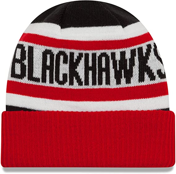 Chicago Blackhawks Biggest Fan 2 Knit By New Era