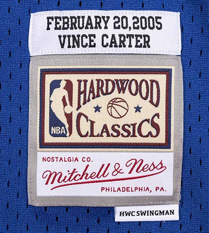Men's Vince Carter All-Star East 2005 Blue Swingman Replica Jersey