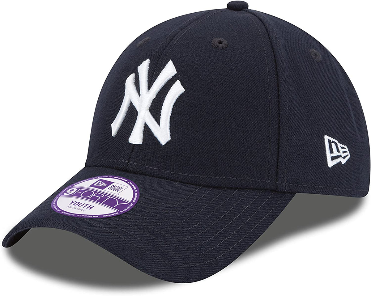 Youth New York Yankees New Era MLB The League Navy 9FORTY Adjustable Cap - Pro Jersey Sports