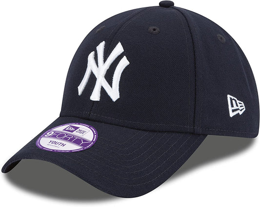 Youth New York Yankees New Era MLB The League Navy 9FORTY Adjustable Cap - Pro Jersey Sports
