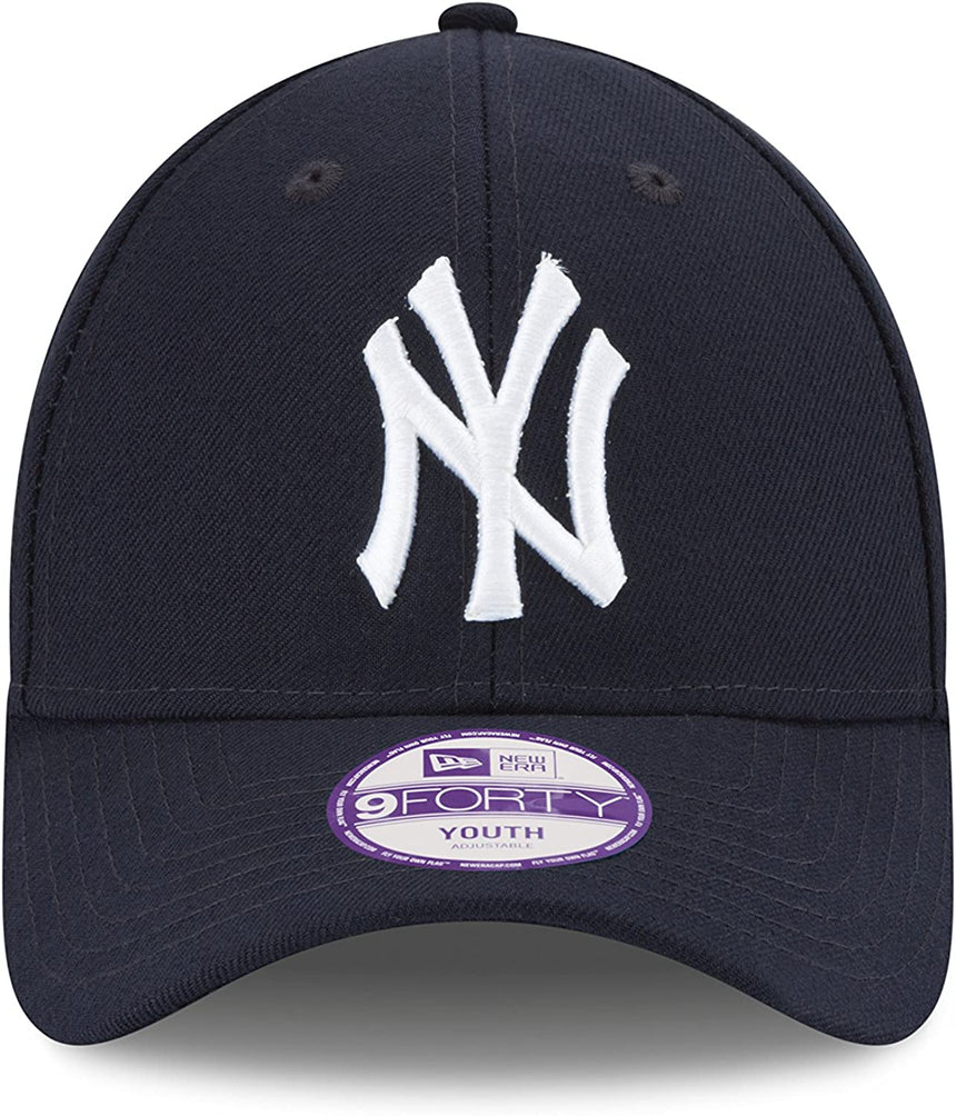Youth New York Yankees New Era MLB The League Navy 9FORTY Adjustable Cap - Pro Jersey Sports