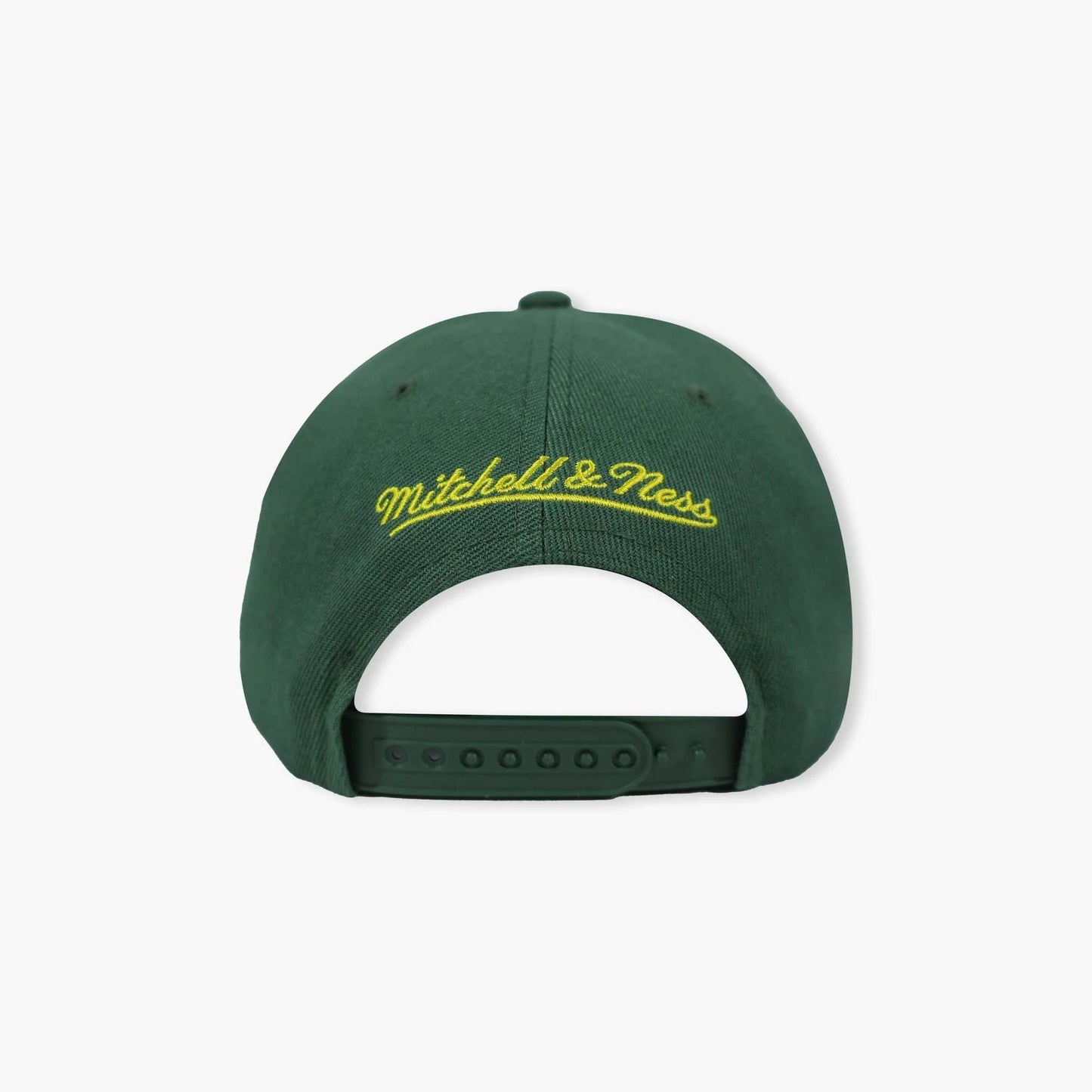 Men's Seattle Supersonics NBA Core Basic Green Script HWC Mitchell & Ness Snapback Hat