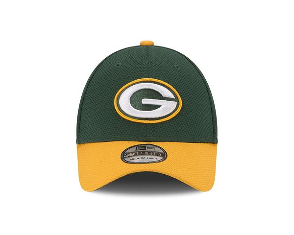 Green Bay Packers Team Color NFL Training Camp 39Thirty Flex Fit Hat