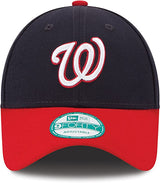 Washington Nationals Navy The League 9FORTY Adjustable Game Cap - Pro Jersey Sports