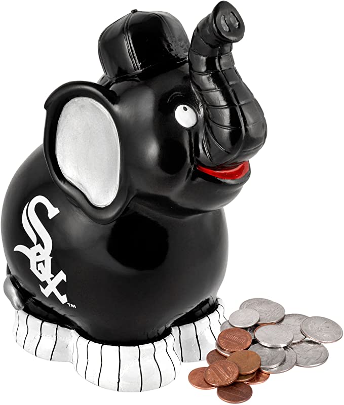 Chicago White Sox Thematic Elephant Bank