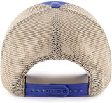 '47 Brand Los Angeles Dodgers Royal/Natural Flagship Wash Adjustable Mesh Back Hat - Pro Jersey Sports
