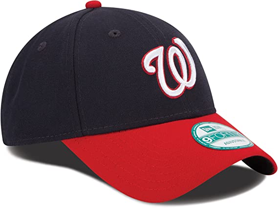 Washington Nationals Navy The League 9FORTY Adjustable Game Cap