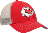 Kansas City Chiefs Red Trawler 47 Clean Up Trucker Adjustable Hat - Pro Jersey Sports
