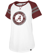 Alabama Crimson Tide '47 NCAA Women's Fly Out Raglan T-Shirt - Pro Jersey Sports