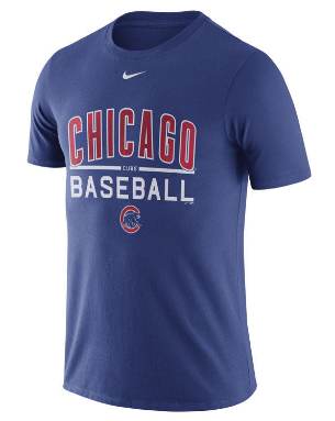 Chicago Cubs Nike MLB Men's Home Practice T-Shirt 1.7