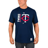 Men's MLB Minnesota Twins Majestic Navy Authentic Collection Team Icon T-Shirt - Pro Jersey Sports
