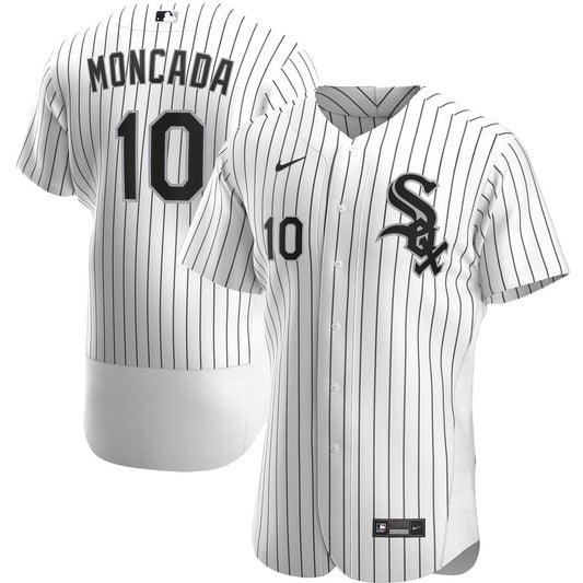 Men's Chicago White Sox Yoan Moncada Nike White Home Authentic Player Jersey - Pro Jersey Sports