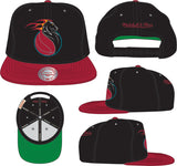 Men's Detroit Pistons Mitchell & Ness HWC Black Snapback Hat - Pro Jersey Sports