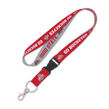 Ohio State Buckeys 1" Lanyard with Detachable Buckle By Wincraft - Pro Jersey Sports