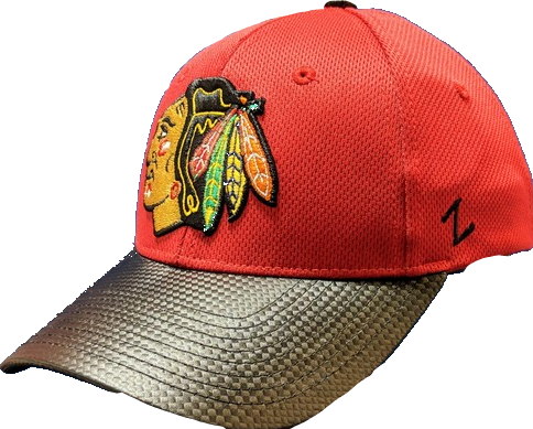 ZHats NHL Chicago Blackhawks Composite Flex Hat