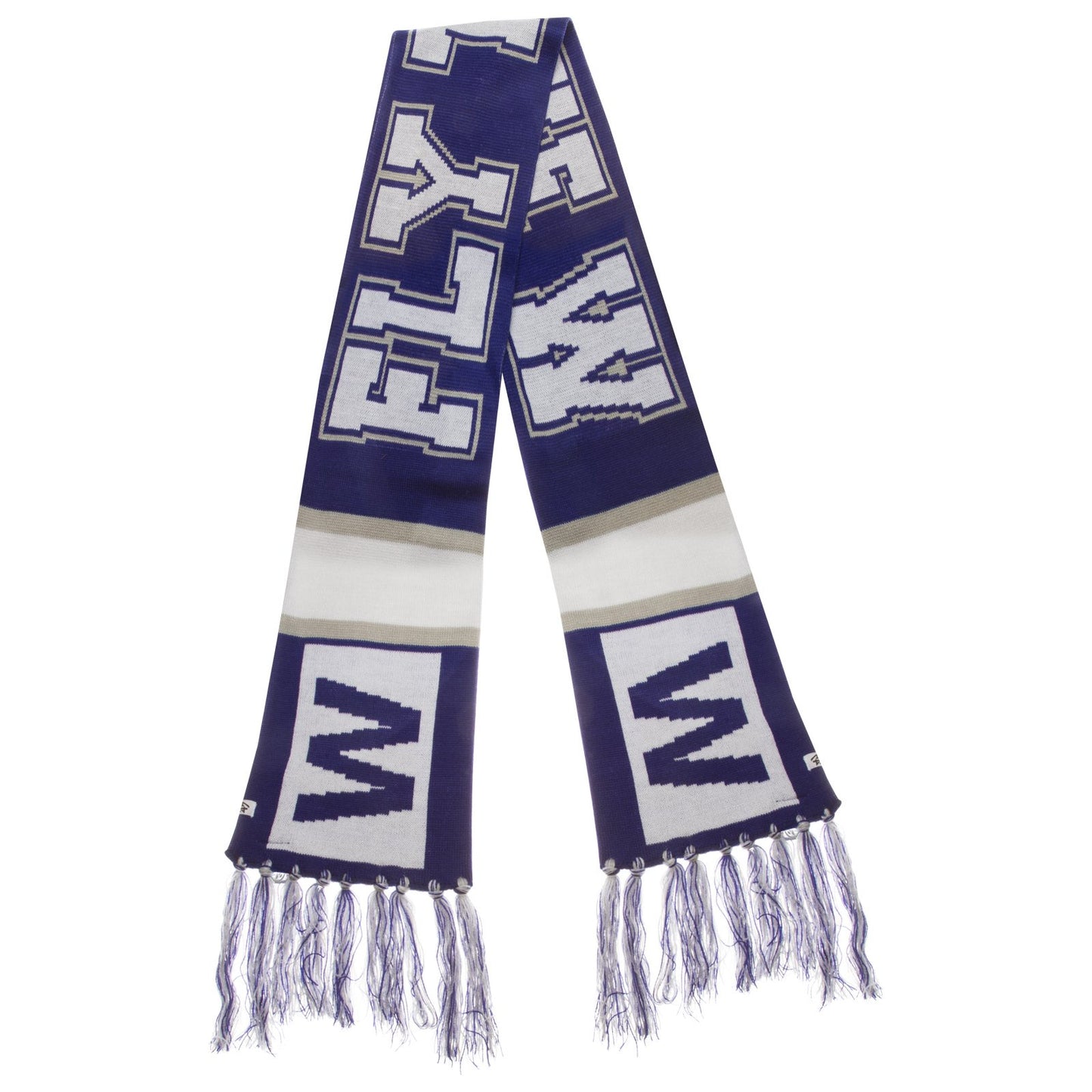 Chicago Cubs Royal, White, and Grey W Flag Breakaway Scarf