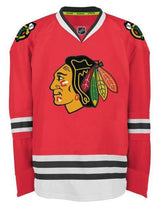 Mens Chicago Blackhawks Edge 2 Authentic Home Blank Jersey - Pro Jersey Sports