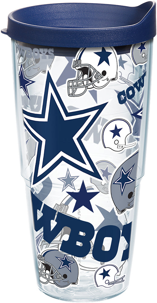 Dallas Cowbows Tervis 24oz. All Over Wrap Tumbler - Pro Jersey Sports