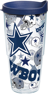 Dallas Cowbows Tervis 24oz. All Over Wrap Tumbler - Pro Jersey Sports