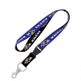 Baltimore Ravens 1" Lanyard with Detachable Buckle By Wincraft - Pro Jersey Sports