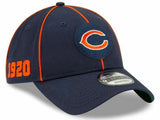 Chicago Bears 2019 Established Collection Sideline 1920 Home "C" Logo Navy 9TWENTY Adjustable Hat - Pro Jersey Sports