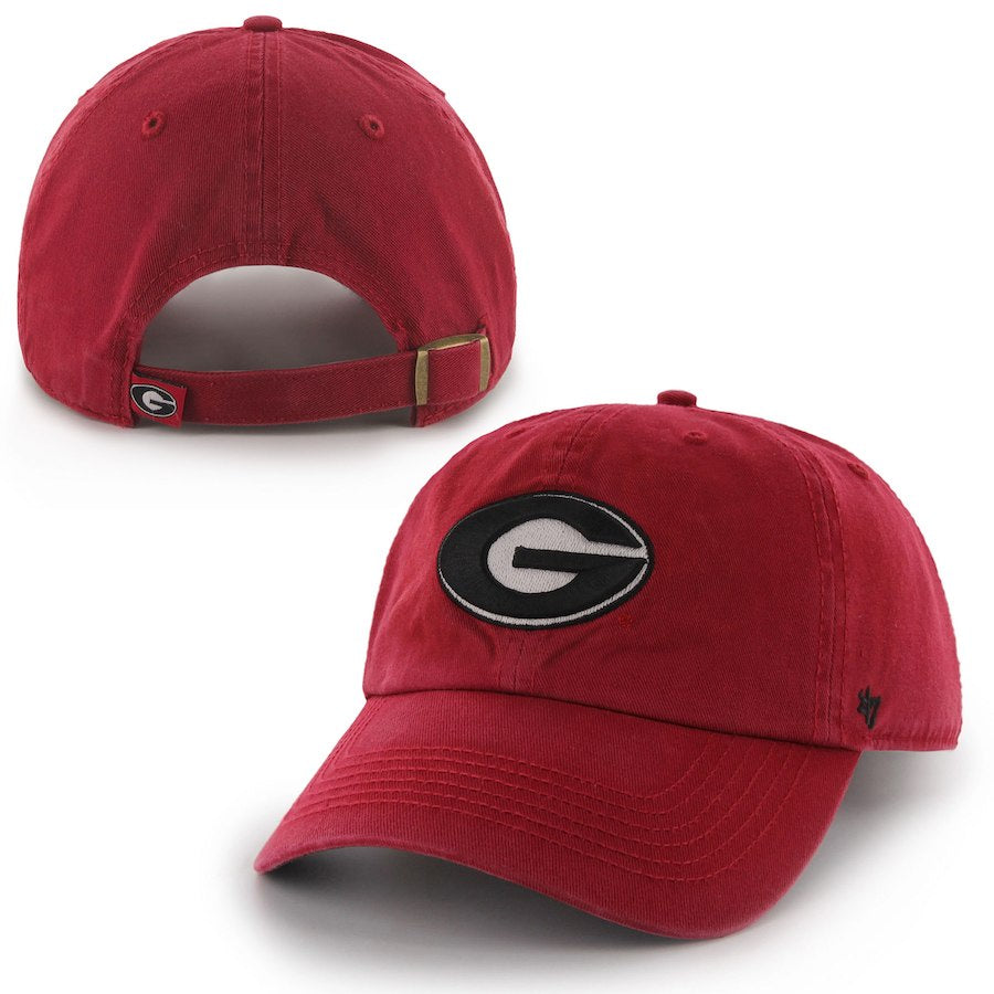 Georgia Bulldogs Red '47 Brand Clean Up Adjustable Hat