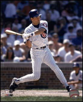 Ryne Sandberg Chicago Cubs 1996 Action Photo (8X10)