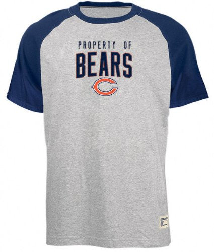 Chicago Bears Grey Youth Property Of Raglan T-Shirt