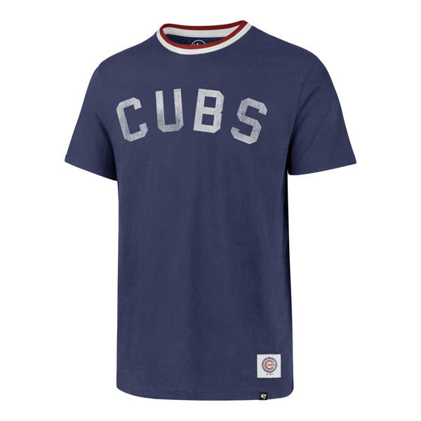 MLB Chicago Cubs Durham 47 Brand Royal Blue Soft Cotton T-Shirt