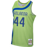 Men's Atlanta Hawks Green "Pistol" Pete Maravich Mitchell & Ness 1970-71 Hardwood Classics Swingman Jersey - Pro Jersey Sports