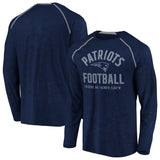 Men's New England Patriots Team Destination Long Sleeve Fanatics Performance Tee - Pro Jersey Sports