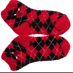 Chicago Bulls CCS Sleep Soft Stripe Socks, For Bare Feet