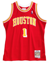 Men’s Tracy McGrady Houston Rockets 2004-05 Red Swingman Replica Jersey By Mitchell & Ness - Pro Jersey Sports