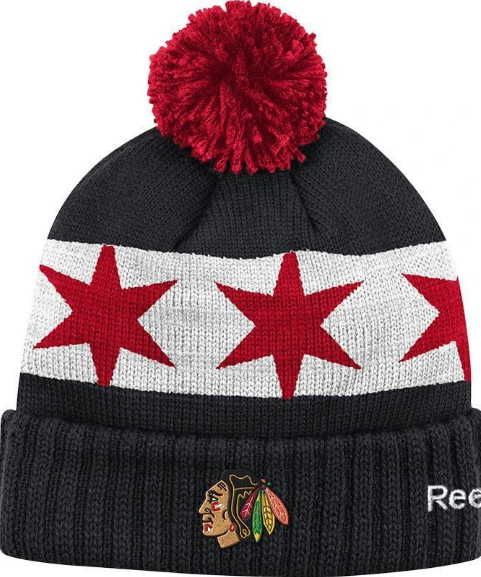 Chicago Blackhawks NHL 2016 Stadium Series Color Logo Knit