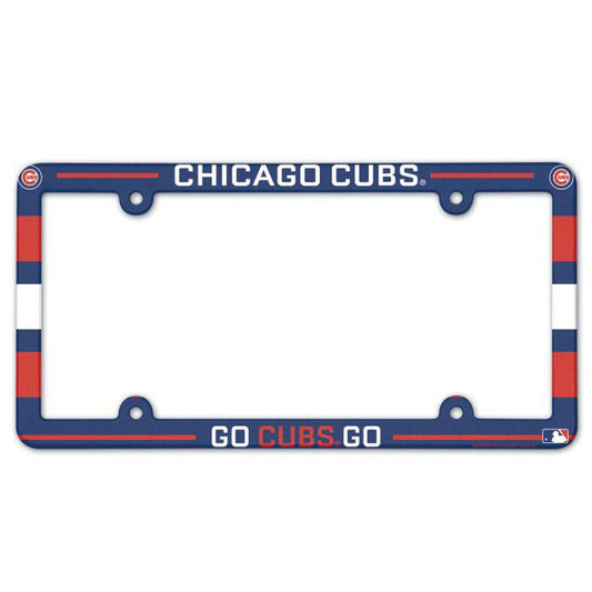 MLB Chicago Cubs Bricks and Ivy License Plate Frame By Wincraft - Pro Jersey Sports