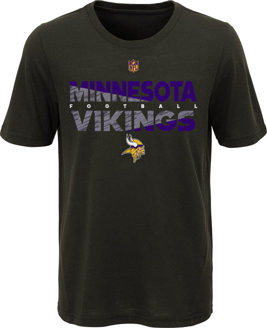 Minnesota Vikings Youth NFL Flux Dual Blend Short Sleeve T-Shirt