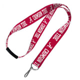 Alabama Crimson Tide Double Sided Lanyard With Detachable Buckle By Wincraft - Pro Jersey Sports