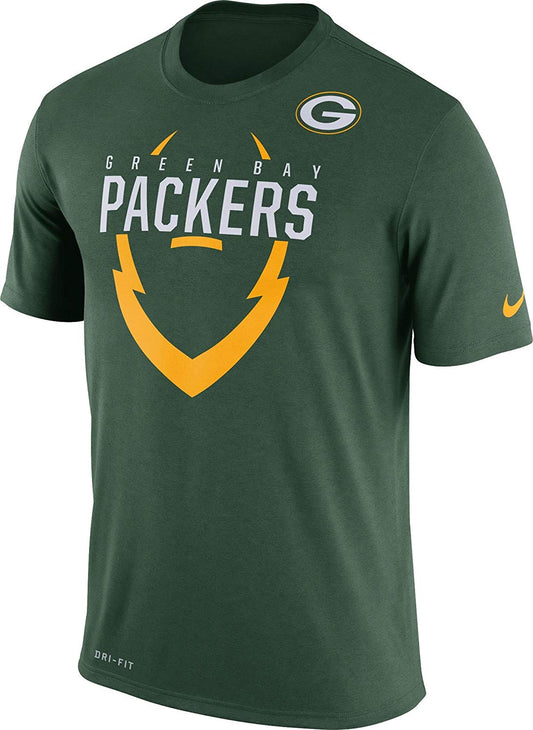 YOUTH NIKE Green Bay Packers Green Icon Performance T-Shirt