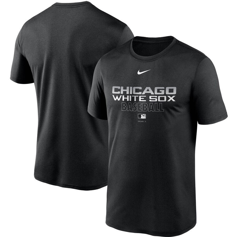 Men's Chicago White Sox Nike Black Authentic Collection Legend Performance T-Shirt