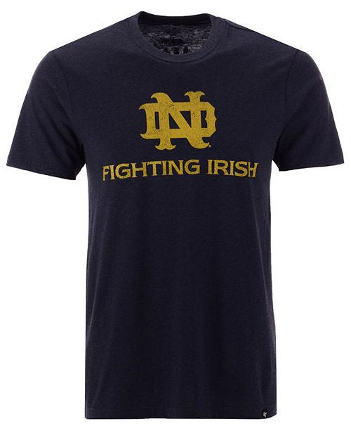 Men's Notre Dame Fighting Irish Throwback Club Tee By ’47 Brand