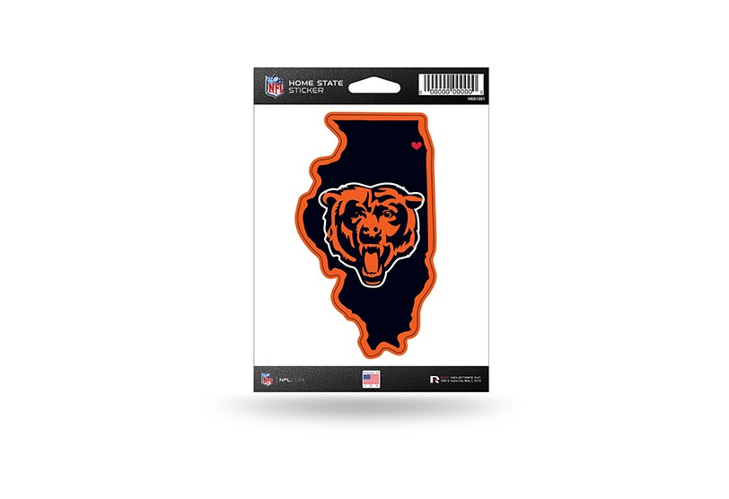 Chicago Bears Home State Decal By Rico