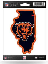 Chicago Bears Home State Decal By Rico - Pro Jersey Sports
