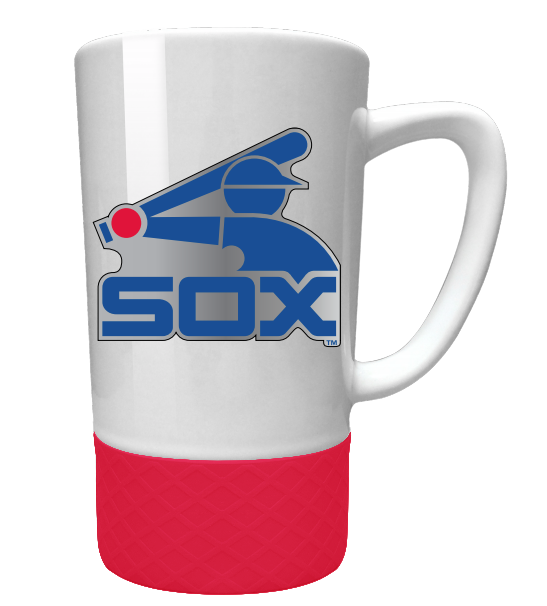 Chicago White Sox The JUMP 1983 Logo 15 oz Coffee Mug w/ Metal Emblem