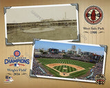 West Side Park-Wrigley Field Composite Chicago Cubs 2016 World Series Champions Photo - Pro Jersey Sports