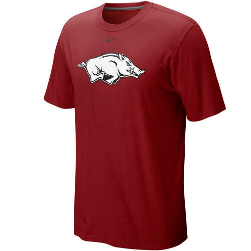 NIKE Arkansas Razorbacks Classic Logo T-shirt - Cardinal